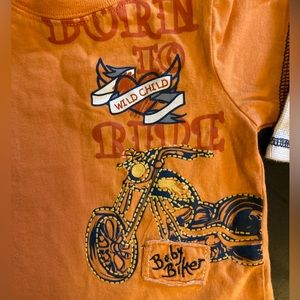 2 baby boy shirts 3-6 months